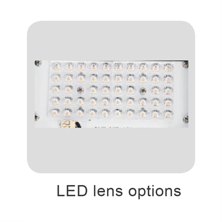 Square Black Bollard Lights