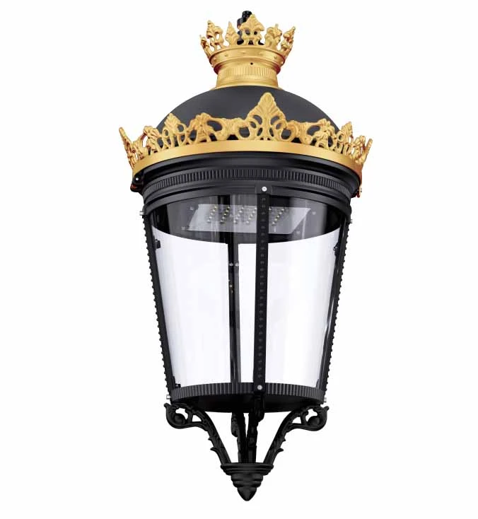 Lachin aliminyòm pòs tèt limyè dirije Bollard Jaden