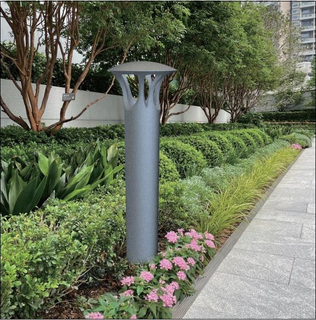 Ningbo Lachin popilè dekoratif gazon Bollard faktori