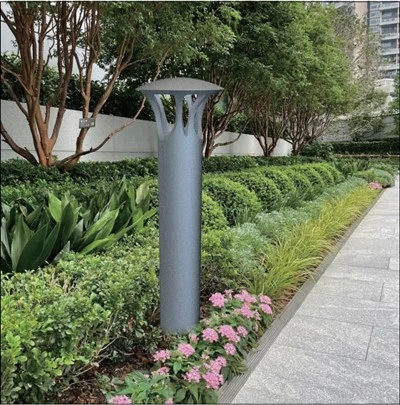 Ningbo Lachin popilè dekoratif gazon Bollard faktori